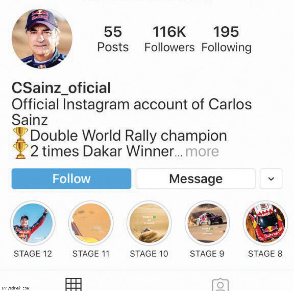 600 ألف 
يتابعون بطل الرالي