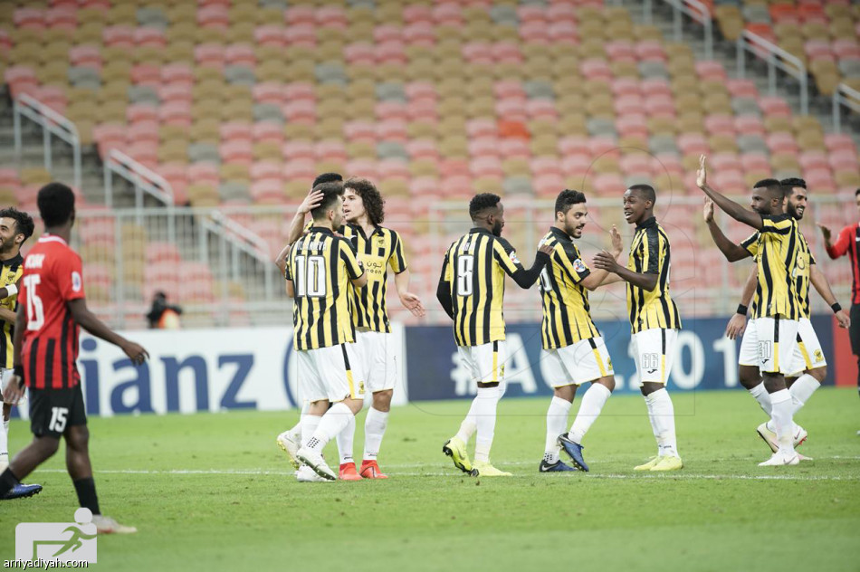 بخماسية.. الاتحاد يتلاعب بالقطريين
