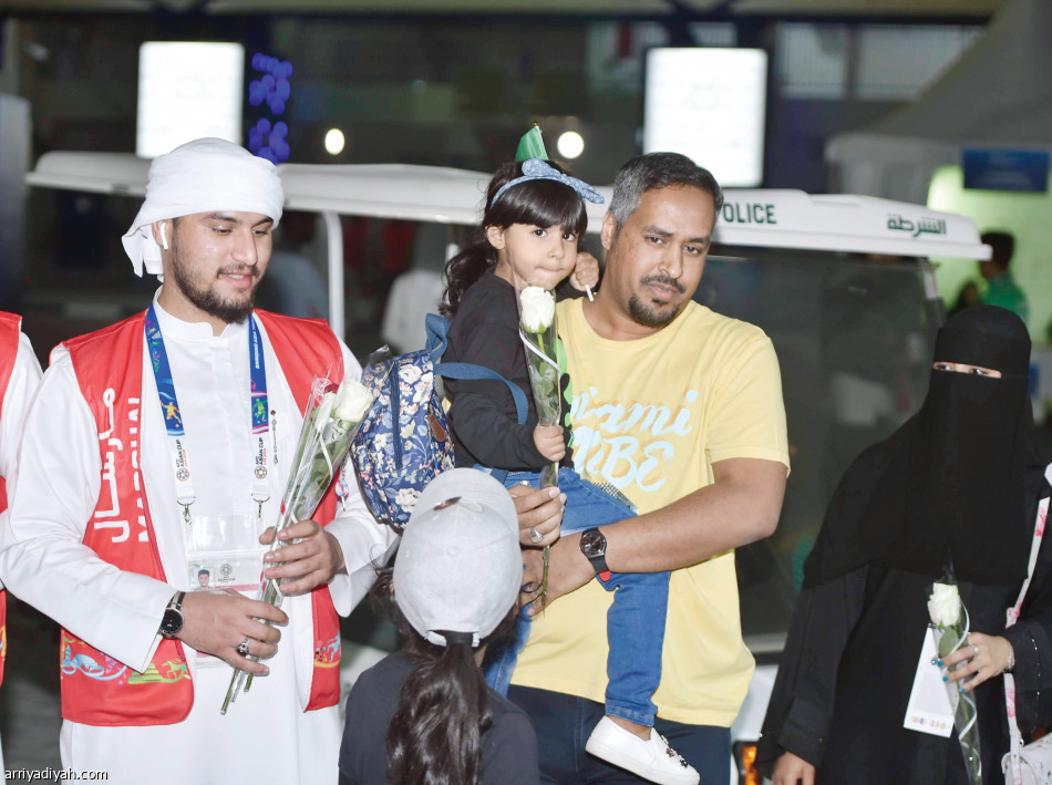 الورود 
تستقبل الجماهير