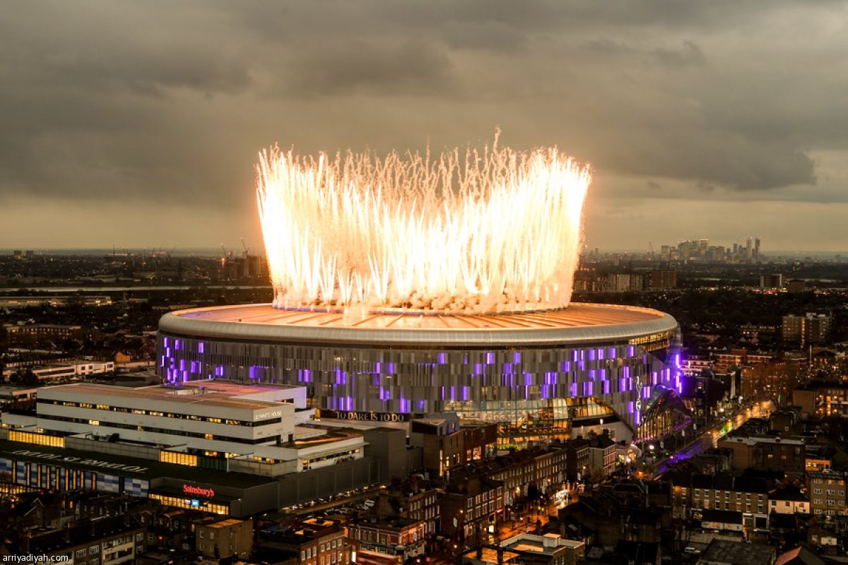 توتنهام يدشن ملعبه