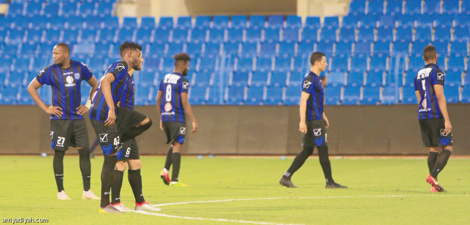 المهددون بالهبوط 
يخلطون الأوراق