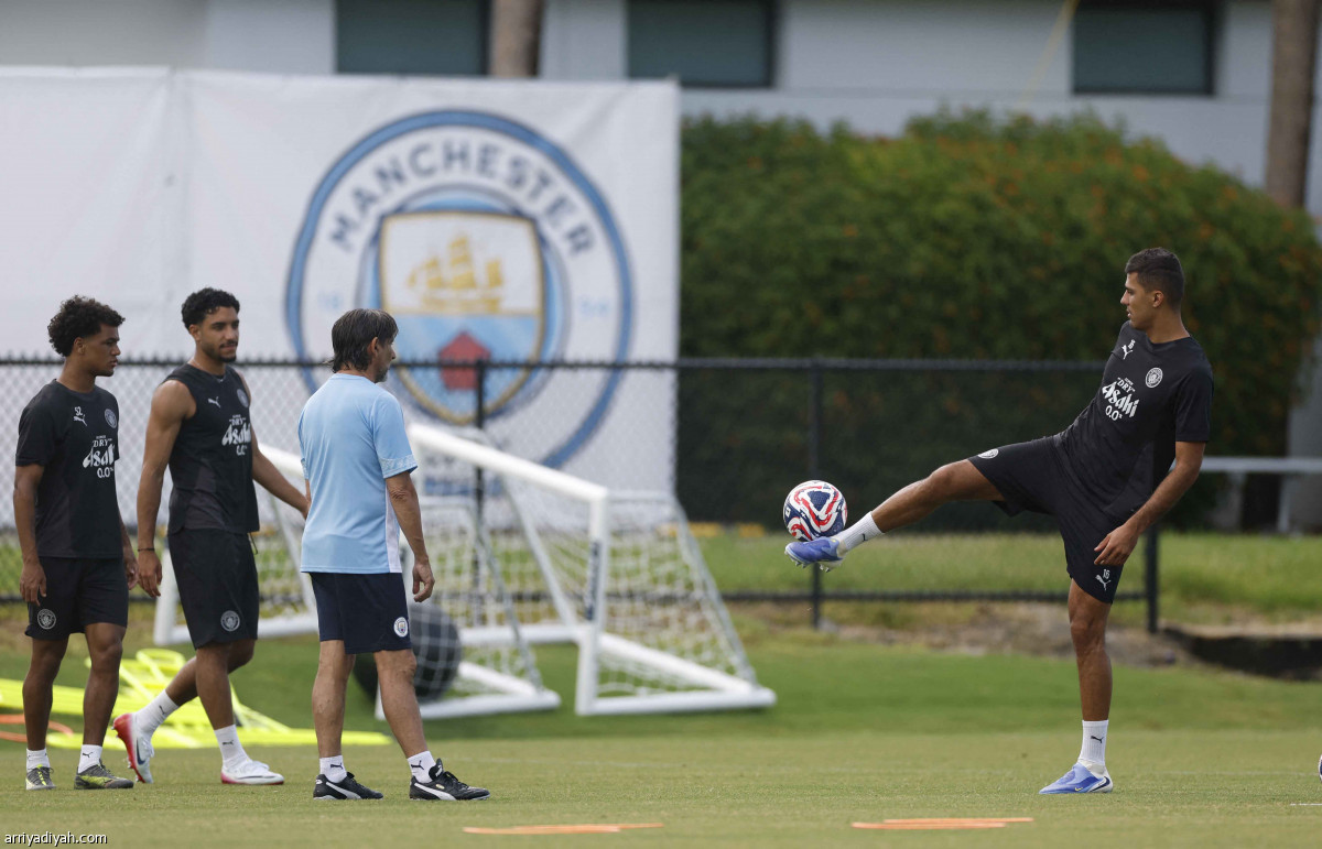 السيتي.. تدريب صباحي