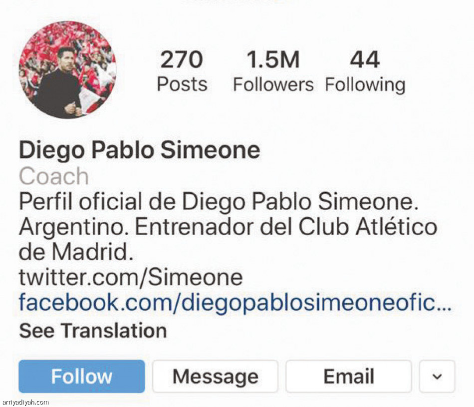 زيدان 
يكسب سيميوني بـ 20 مليونا