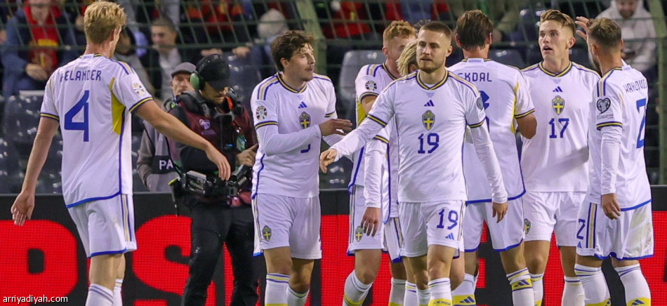 حادثة قتل توقف مواجهة بلجيكا والسويد